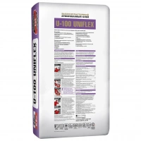 Клей для плитки UNIS PolymerGEL U-100 25кг  С2 ТE  (48) купить в каталоге интернет магазина СМИТ с доставкой по Улан-Удэ