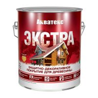 Антисептик лессирующий алкидный п/гл Акватекс Экстра палисандр 9л  купить в каталоге интернет магазина СМИТ с доставкой по Улан-Удэ
