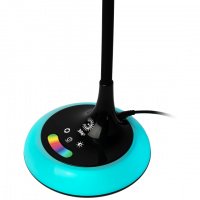 Светильник настольный с/д Эра NLED-481-10W-BК с RGB ночником черный (Б0048592) купить в каталоге интернет магазина СМИТ с доставкой по Улан-Удэ