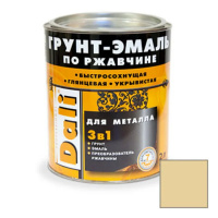 Эмаль Грунт 3 в 1 DALI слоновая кость RAL1014, 2л (3)