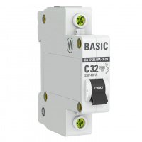 Выключатель-автомат EKF Basic ВА 47-29-32А 1 п