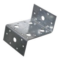 Уголок крепежный оцинк. Z-образный 90*45*65*2мм (Р)