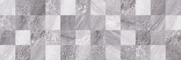 Плитка 20*60  МАРМАРА настенная мозаика серый 17-30-06-616  (0,12 кв.м.)