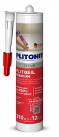 Затирка-герметик для швов PLITONIT Plitosil серая 310мл (12)