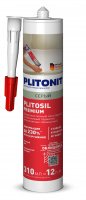 Затирка-герметик для швов PLITONIT Plitosil серая 310мл (12)