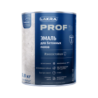 Эмаль для бетонных полов Лакра RAL9003 база А  2,8кг (3)