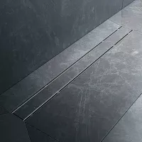 Трап линейный AM.PM PrimeFlow,универсальный затвор Tile 80см цвет сталь мат,W02SC-U11-080-04SB