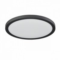 Светильник с/д арт.7788/24L пластик/белый/черный LED 24W 3000/4000/6500К ССЕ/датчик движ. NEBULA BLACK