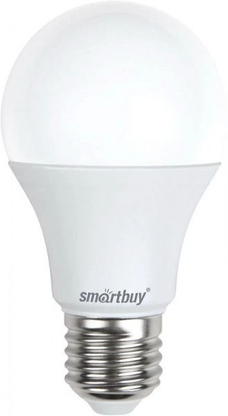 Лампа светодиодная шар A60 11W Е27 теплый белый свет Smartbuy 4К