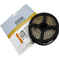 Лента светодиодная 24V 3528 120Led 11W IP20 холодный белый 5 м
