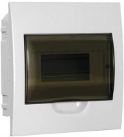Бокс пластиковый встраиваемый (ЩРВп) на 8 авт.IP40