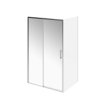 Душевая дверь KERAMA MARAZZI Lindo/Линдо, раздвижная с функцией soft close/плавное открывание и закрывание,120х195,хром,LN.120.SD.CR