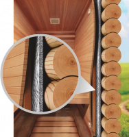 Тепло-пароизоляция 5*1200*25 (t до +90°С) ISOHOME "баня+сауна" (30м2 в рул.)