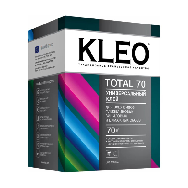Клей обойный KLEO TOTAL 70 Универсальный (12)