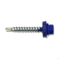 Саморез кровельный 4,8*35 RAL 5002 ультрамарин
