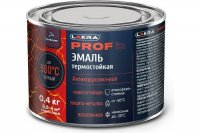 Эмаль термостойкая антикоррозийная Лакра черная 0,4кг до 500°С (8)