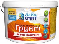 Грунтовка Бетон-Контакт АКВА СМИТ СТРОИТЕЛЬ 12кг