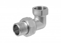 Переходник американка 3/4" в/н угловой никель MasterProf (упак.)