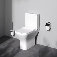 Компакт-унитаз AM.PM Gem C908601SC,с сиденьем микролифт,безободк.