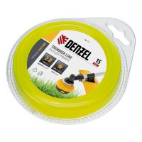 Леска для триммера Denzel звезда 2 мм х 15 м, блистер FLEX CORD (96111)